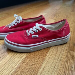 Red Vans